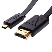 Micro HDMI V1.3 ausdehnen und zusammenziehen Kabel (1 m)