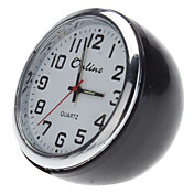 1 "de cuarzo reloj de escritorio analógico Mini (Negro, 1xButton batería)