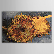 Pittura a olio famosa Still life-con-due-girasoli di Van Gogh