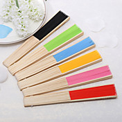 Gepersonaliseerde Silk Wave Stijl Hand Fan (meer kleuren)
