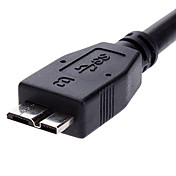 90 gradi a sinistra USB 3.0 micro cavo per stampanti, dispositivi mobili (0,3 m)