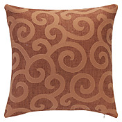Polyester fronha Modern laranja listrado decorativa