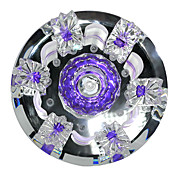 1W Modern Led Flush Mount DYC026 in Floral Crystal Design for Porch/Corridor/Aisle