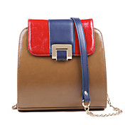 Women's Fashion Contrast Color Dual Use Bag