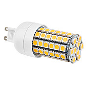 G9 7W 69x5050SMD 630LM 2800-3300K Blanc chaud Ampoule de maïs LED (220-240V)