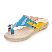 Fabulous Kunstleder Low Heel Sandaletten mit Strass Partei / Abendschuhe (weitere Farben)