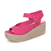 Stylish Leatherette Platform Heel Sandals With Buckle Party / Evening Shoes (More Colors)