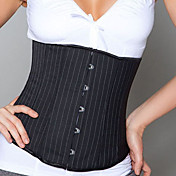 Black Stripes Cotton Casual Lolita Corset