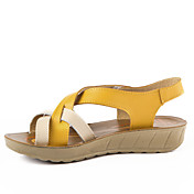 Fabulous Leather Flat Heel Sandals With Velcro Party / Casual Shoes (More Colors)