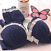 Lady's Vintage Push-up Bra&Panties Set