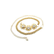 Delicate Alloy Women's Fashion/Party Belt With Rhinestone(More Colors)