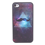 Baard Pattern Hard Case voor iPhone 4/4S