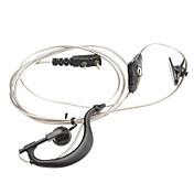 Two Way Radio Handsfree Ear Hook Microphone Earphone Aluminum foil wire DQ-KLB-101