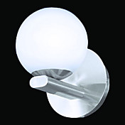40W Artistic Wall Light with Minimalist Glass Globe Shade