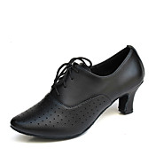 Women's Leather Upper Lace-up Modern / Ballroom Dance Shoes