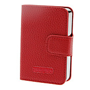 FOCO cigarreira de couro com 8x1.8cm Caso Isqueiro (Hold 10 cigarros, cores sortidas)