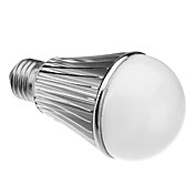 E27 7W 630LM 6000-6500K Natuurlijk wit licht LED Ball Bulb (85-265V)