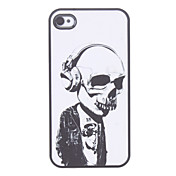Skull Pattern Hard Case for iPhone 4/4S