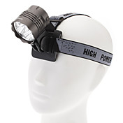LetterFire LF50 3-Mode 5xCREE XML-T6 LED Scheinwerfer (4500LM 4x18650 Grau)