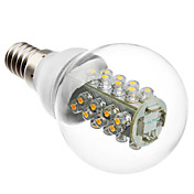 E14 2W 32x5050 SMD 160-175LM 2800-3200K Warm White Light LED Ball Bulb (220V)
