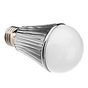 E27 7W 630LM 3000-3500K Warm White Light LED Ball Bulb (85-265V)