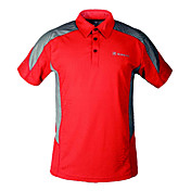 Moda asciugatura rapida Polo T-shirts (Red)