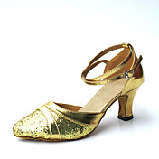 Women's Leatherette Upper Ankle Strap Modern / Ballroom Dance Shoes (More Colors)