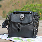 Western Stylish Punk Skull Rivet Crossbody&Messenger Bag