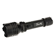 UltraFire C6 Akku 3-Mode Cree XR-E Q5 LED-Taschenlampe (200LM, 1x18650, Schwarz)