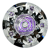 1W Modern Led Flush Mount DYC023 in Floral Crystal Design for Porch/Corridor/Aisle