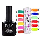 1PCS Empapa-apagado el gel ULTRAVIOLETA del color No.49-No.60 (10 ml, colores surtidos)
