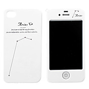 Aries Pattern Hard Full Body Case for iPhone 4/4S