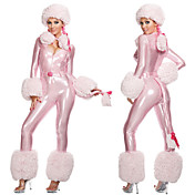 Lovely Poodle Little Pink Leotard Women's Animal Costume