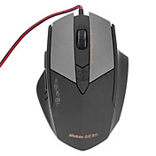 Ergonomisk design ABS Materiale Plug & Play Mebao V1 Spil Class Optical Mouse (Black)