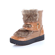 Fabulous Leatherette Platform Heel Boots With Fur Party/Evening Shoes(More Colors)