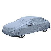 Car Cover (Large Size) Fits Car 18.5"-19.0"(Grey) For Sedan