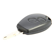 2-Button Remote Casing for Renault
