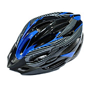 S-H-B EPS Materials Composite Material Ajustable Cycling Helmets(19 Vents,Black and Blue)