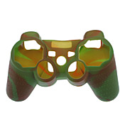 Protective Dual Color Style Silikonhülle für PS3 Controller (Armee-Grün und Rot)