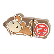 32GB Brown Cartoon-Maus-Muster mit Terrestrial Ast USB2.0 Flash Drive