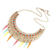 Elegant Alloy with Imitation Pearl Necklaces