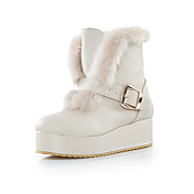 Fabulous kunstlæder Platform Heel Boots med spænde part / aften sko (flere farver)