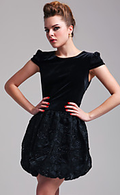 ts vestido puffy rendas (mais cores)