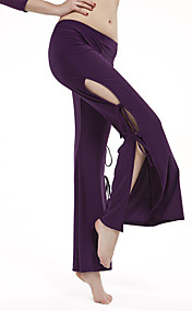 dancewear cristallo cotone ventre pantaloni da ballo colori più