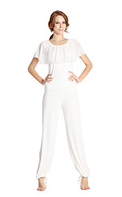 encaje de la moda Ropa de viscosa / spandex yoga ropa para damas