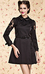 ts vintage bloem borduren jurk (meer kleuren)