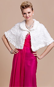 Feather/ Fur With Button/ Florals Wedding/ Party Shawls