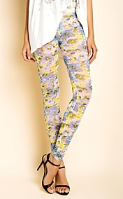 TS cópia floral Leggings