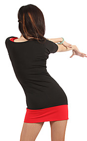 Ropa de viscosa y spandex vestido de baile latino para las señoras más colores