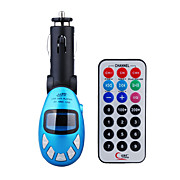  Blue color Car MP3 Player with FM Transmitter